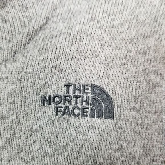 The North Face Gray Full Zip Fleece Jacket S - Picture 2 of 6